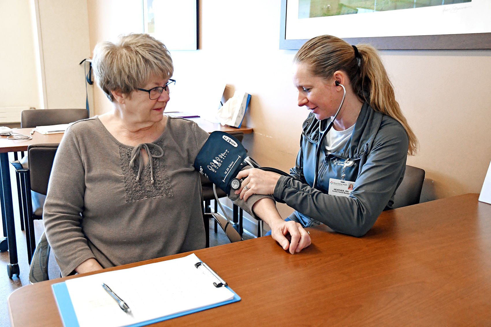 Krahling blood pressure check